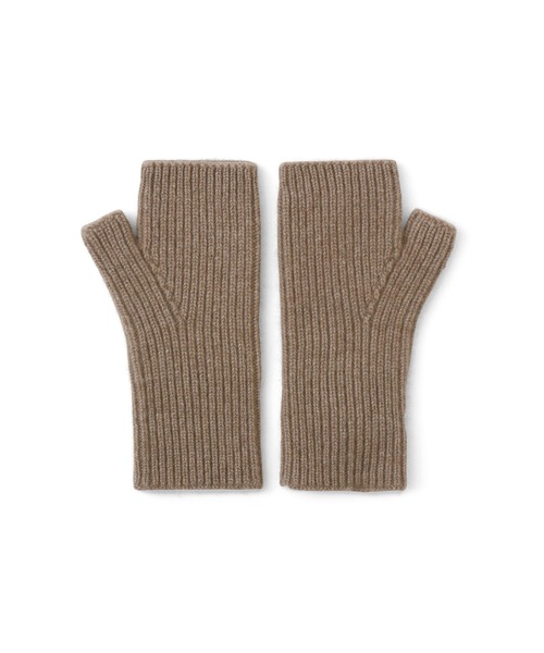 ANAYI（アナイ）の「カシミヤニットグローブ（手袋・レディース・オフホワイト/ベージュ/モカ・FREE）」の10枚目の写真