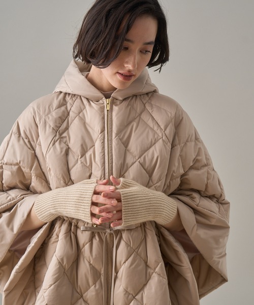 ANAYI（アナイ）の「カシミヤニットグローブ（手袋・レディース・オフホワイト/ベージュ/モカ・FREE）」の19枚目の写真