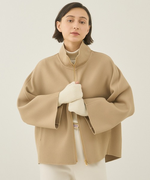 ANAYI（アナイ）の「カシミヤニットグローブ（手袋・レディース・オフホワイト/ベージュ/モカ・FREE）」の16枚目の写真