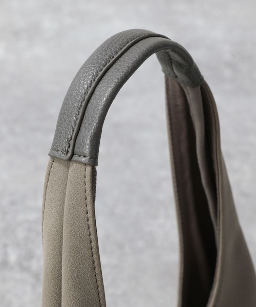 RAGEBLUE（レイジブルー）の「サンカクキリカエ/ショッパーバッグ（トートバッグ・メンズ・ブラック/グレー・ONE SIZE）」の13枚目の写真