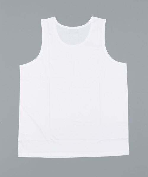 A4A(エーフォーエー)の「A4A/エーフォーエー/シルケットタンクトップ(タンクトップ・レディース・ホワイト/ブラック・M/L)」の3枚目の写真