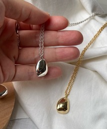 tone（トーン）の「【aussi/オッスィー】メタル ストーン ワントップ ネックレス（ニッケルフリー）（ネックレス）」