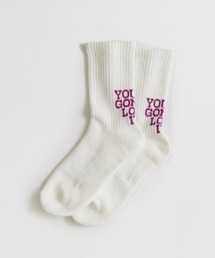 THE SHINZONE LETTER SOCKS 22MMSIT04