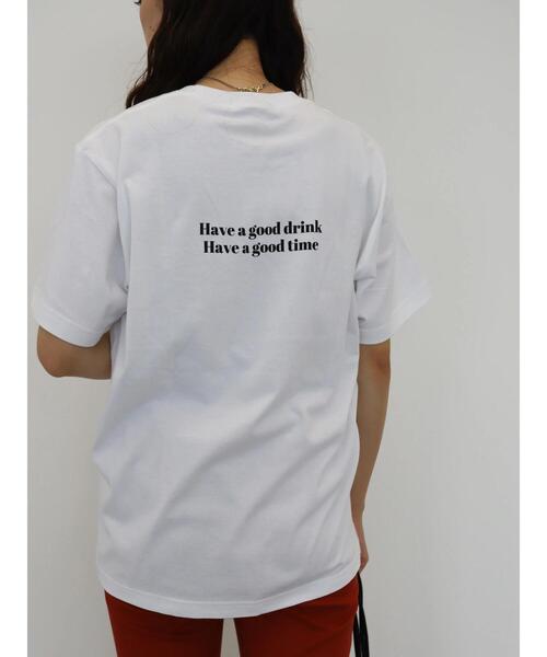 AMERICAN HOLIC(アメリカンホリック)の「DOGS ART IMAGINATALY CAFE(Tシャツ/カットソー・レディース・ホワイト・M/L)」の12枚目の写真