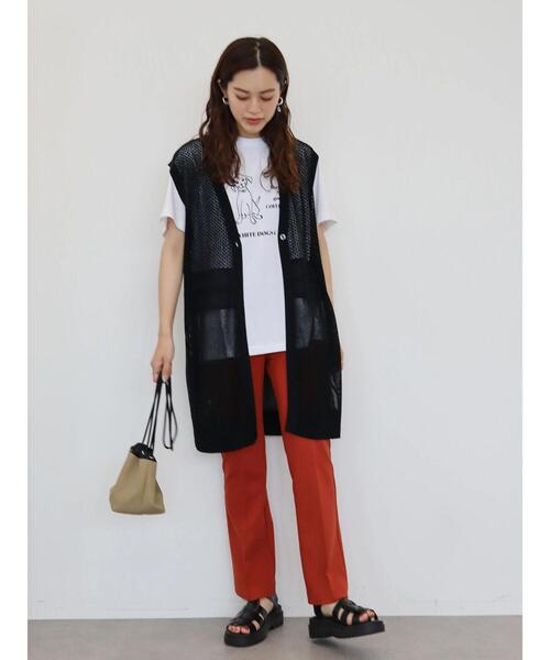 AMERICAN HOLIC(アメリカンホリック)の「DOGS ART IMAGINATALY CAFE(Tシャツ/カットソー・レディース・ホワイト・M/L)」の13枚目の写真