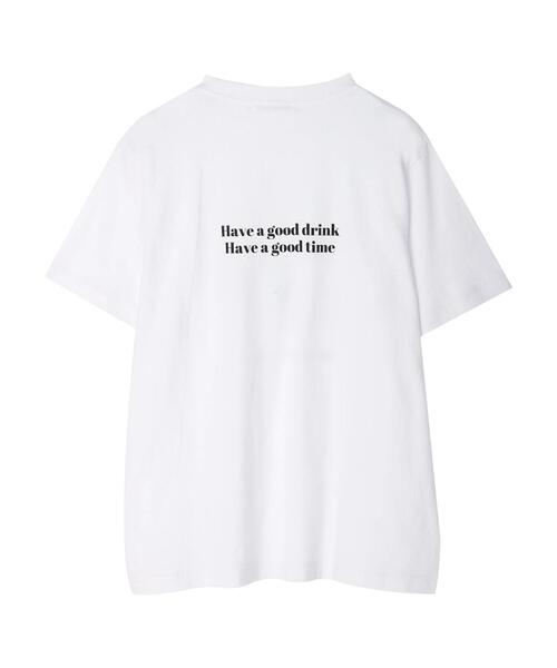 AMERICAN HOLIC(アメリカンホリック)の「DOGS ART IMAGINATALY CAFE(Tシャツ/カットソー・レディース・ホワイト・M/L)」の19枚目の写真