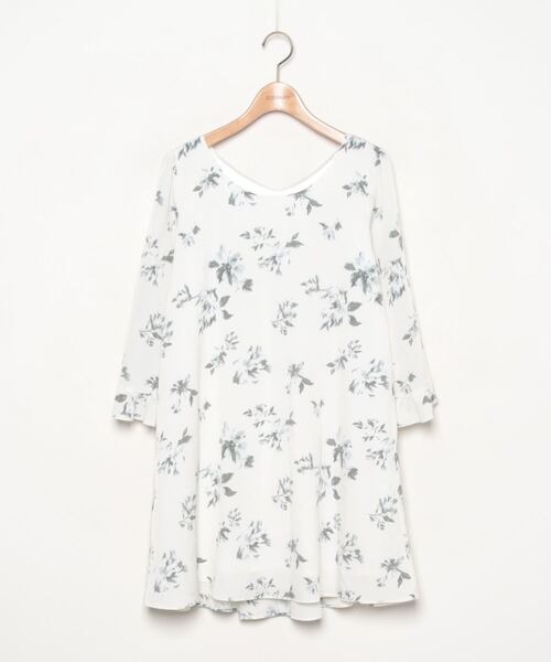 ブランド古着 花柄7分袖ワンピース ワンピース Mercuryduo マーキュリーデュオ のファッション通販 Zozoused