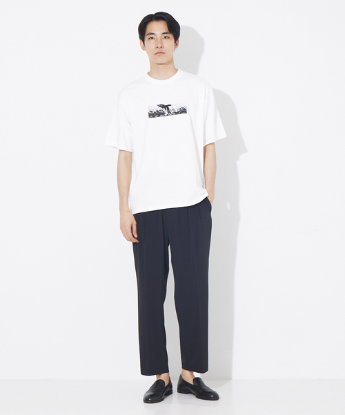 ABAHOUSE（アバハウス）の「バハカリフォルニア モチーフ Tシャツ（Tシャツ/カットソー・メンズ・ホワイト/ホワイト系その他・46/50/48）」の4枚目の写真