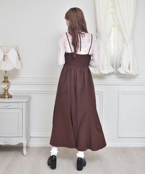 ems excite(エムズエキサイト)の「花柄シアーCT(Tシャツ/カットソー・レディース・ブラック/オレンジ・FREE)」の16枚目の写真