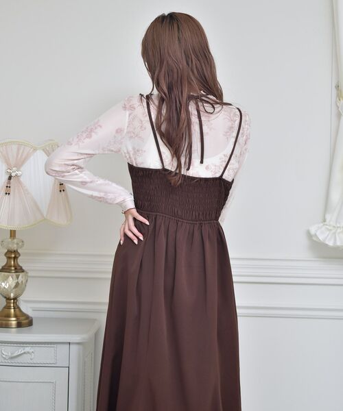 ems excite(エムズエキサイト)の「花柄シアーCT(Tシャツ/カットソー・レディース・ブラック/オレンジ・FREE)」の20枚目の写真