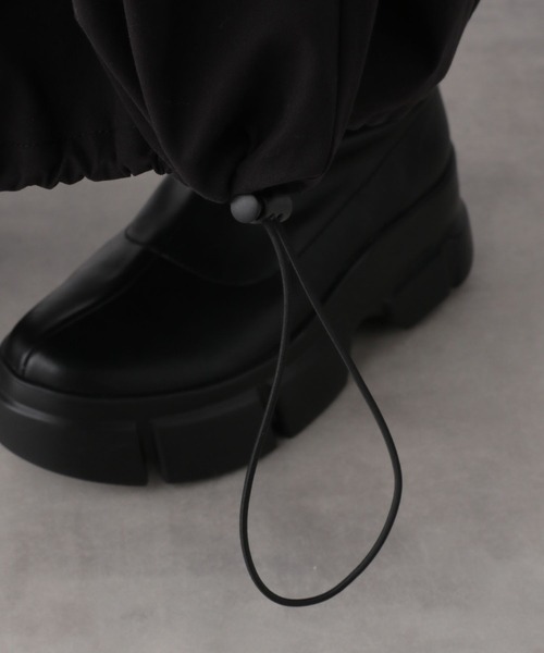 LOWRYS FARM（ローリーズファーム）の「スソバルーンワンピース　157728（ワンピース・レディース・ブラック/ネイビー/グリーン・FREE）」の13枚目の写真