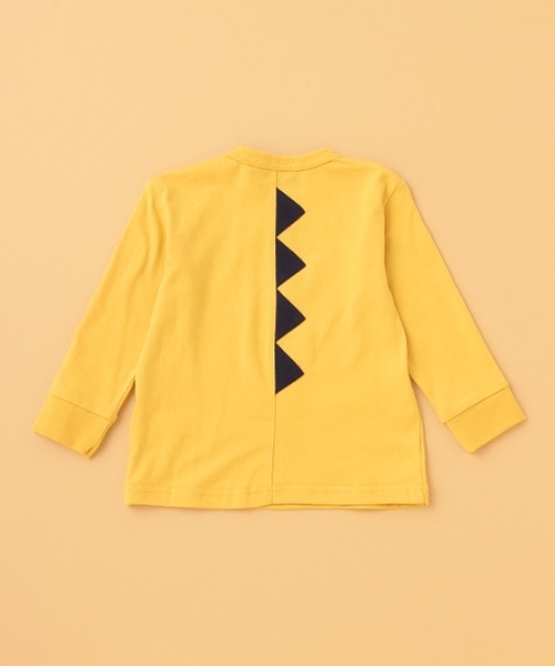 kladskap（クレードスコープ）の「恐竜+背中ギザギザ長袖Tシャツ