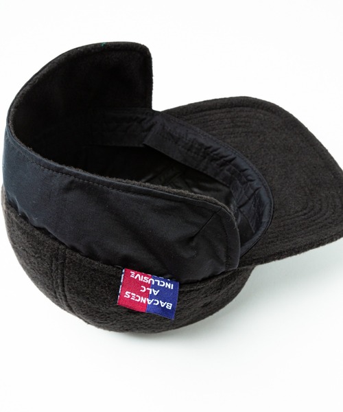 AlexanderLeeChang（アレキサンダーリーチャン）の「BACANCES ALL INCLUSIVE×AlexanderLeeChang/バカンス・オールインクルーシブ×アレキサンダーリーチャン BLC FLEECE CAP B-CAT（キャップ・メンズ・ブラック/パープル/オリーブ・FREE）」の9枚目の写真