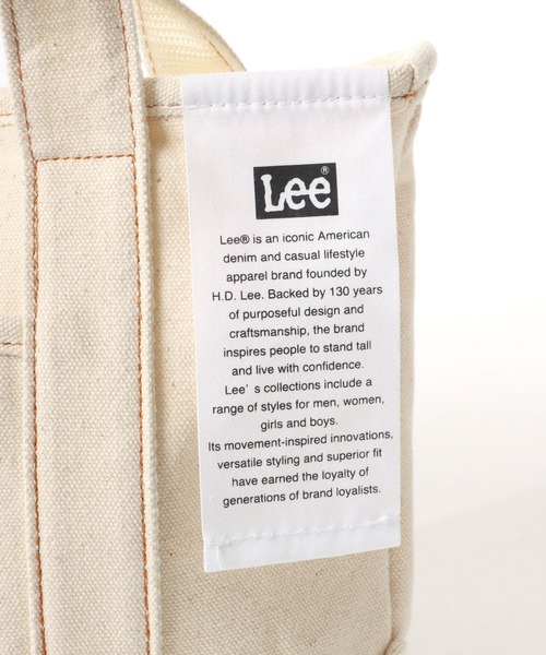 Lee(リー)の「Lee/リー キャンバス カラー ミニトートバッグ/ランチバッグ(トートバッグ・レディース・オフホワイト/ブラック/ピンク/レッド/マスタード/グリーン/ブルー・FREE)」の13枚目の写真