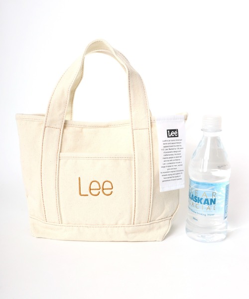 Lee(リー)の「Lee/リー キャンバス カラー ミニトートバッグ/ランチバッグ(トートバッグ・レディース・オフホワイト/ブラック/ピンク/レッド/マスタード/グリーン/ブルー・FREE)」の14枚目の写真