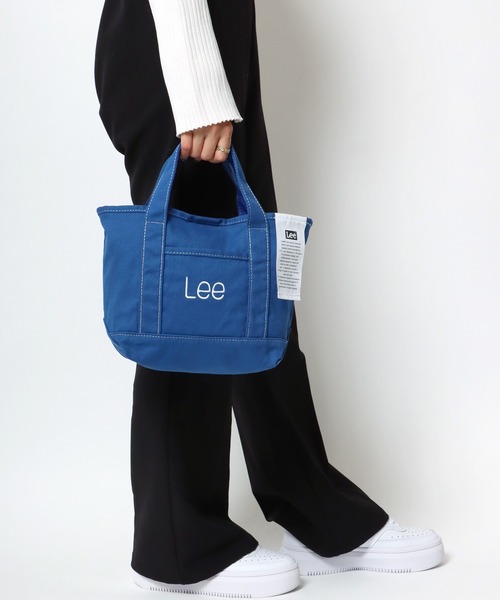 Lee(リー)の「Lee/リー キャンバス カラー ミニトートバッグ/ランチバッグ(トートバッグ・レディース・オフホワイト/ブラック/ピンク/レッド/マスタード/グリーン/ブルー・FREE)」の20枚目の写真