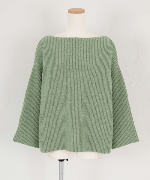 ニット セーター ボクシーオーバーサイズニット レディース STYLEMIXER | ボクシーオーバーサイズニット (ニット ) |SHEL