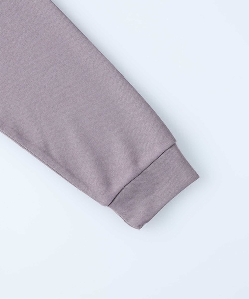 HONEYSUCKLE ROSE（ハニーサックルローズ）の「【HONEYSUCKLE ROSE】フェイクレイヤードパーカー（パーカー・レディース・パープル/ダークグレー・L/M）」の4枚目の写真