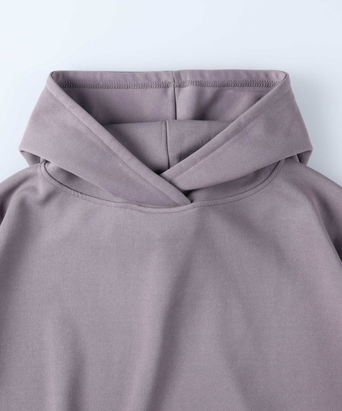 HONEYSUCKLE ROSE（ハニーサックルローズ）の「【HONEYSUCKLE ROSE】フェイクレイヤードパーカー（パーカー・レディース・パープル/ダークグレー・L/M）」の7枚目の写真