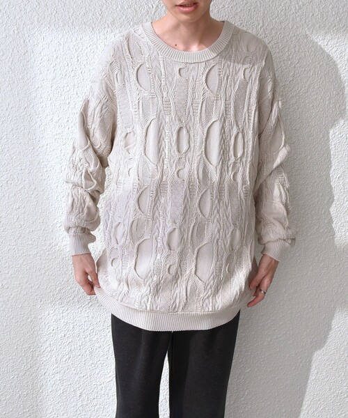 SHIPS any（シップス エニィ）の「SHIPS any: リラックス 3D ニット