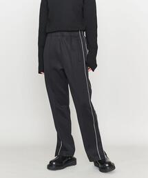 ASTRAET | ＜ASTRAET＞PE/PU スソボタン トラックパンツ(その他パンツ)