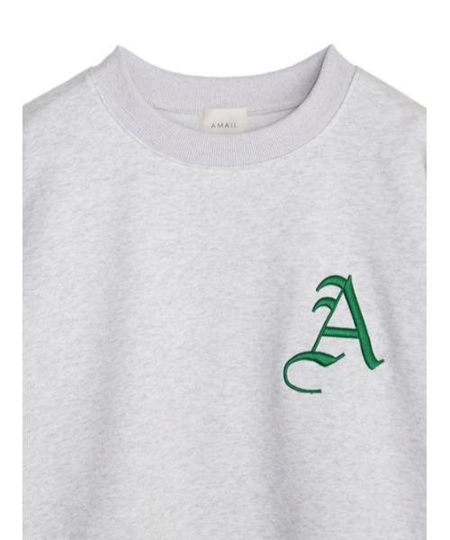 AMAIL（アマイル）の「Genderless A bulkytrainer（スウェット・レディース・ブラック/グレー/ピンク・FREE）」の16枚目の写真