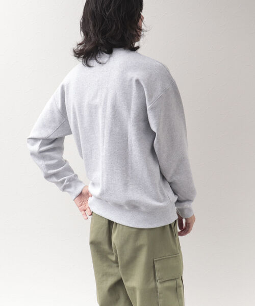 BARNS OUTFITTERS(バーンズアウトフィッターズ)の「【Barns outfitters】MAX SW CREW "PARTNER" プリントスウェット(スウェット・メンズ・ブラック/グレー/レッド・M/L/XL)」の18枚目の写真