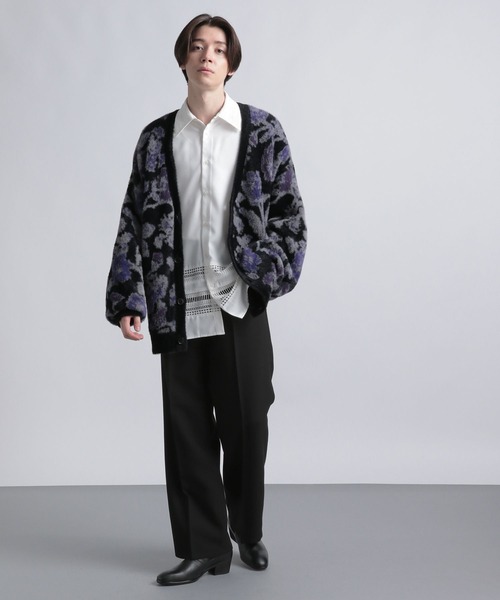HARE（ハレ）の「ハイウエストドレープパンツ(HARE)（その他パンツ・メンズ・ブルー/ブラック/イエロー・SMALL/MEDIUM）」の13枚目の写真