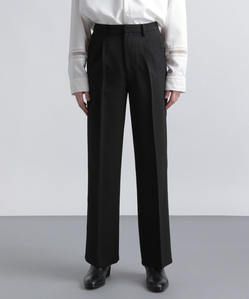 HARE（ハレ）の「ハイウエストドレープパンツ(HARE)（その他パンツ・メンズ・ブルー/ブラック/イエロー・SMALL/MEDIUM）」の12枚目の写真