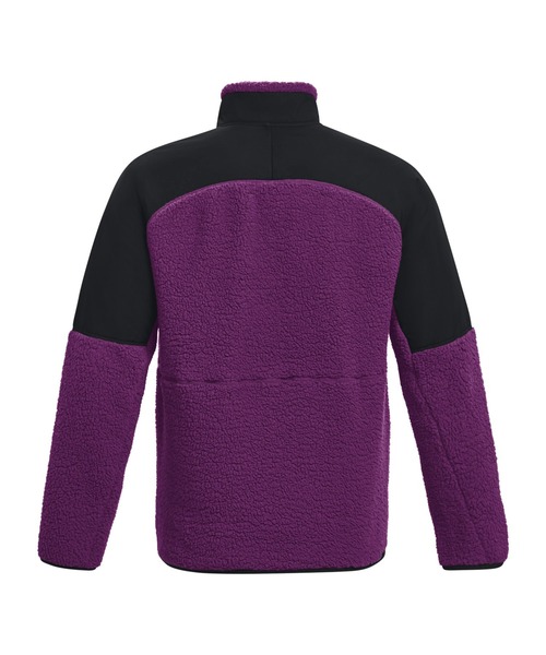 UNDER ARMOUR(アンダーアーマー)の「UAレガシー シェルパ 1/2 ジップ ジャケット(トレーニング/メンズ)(スウェット・メンズ・ブラック×パープル/チャコールグレー・S/L/3XL/XXL/M/XL)」の17枚目の写真