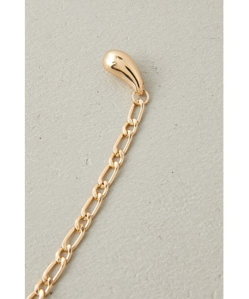 crie conforto（クリーコンフォルト）の「ドロップラリエットネックレス（ネックレス・レディース・ゴールド/シルバー・FREE）」の4枚目の写真