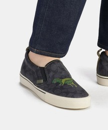 COACH（コーチ）の「スケート スリッポン スニーカー・シグネチャー キャンバス・レキシー（スニーカー・メンズ）」