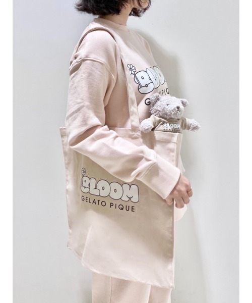 gelato pique(ジェラートピケ)の「8LOOMロゴホビートート(トートバッグ・レディース・イエロー/ベージュ/オレンジ/パープル/レッド/ピンク/ブルー・FREE)」の15枚目の写真