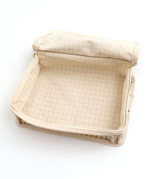 apres les cours（アプレレクール）の「ギンガムチェックBOX（小）（ラッピングキット・キッズ・ベージュ・FREE）」の6枚目の写真