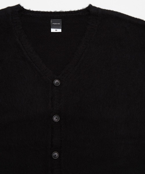 improves（インプローブス）の「【improves】モヘアタッチ ロング ニットカーディガン（カーディガン/ボレロ・メンズ・グリーン/レッド/ネイビー/ブラック/マスタード・MEDIUM/LARGE）」の12枚目の写真