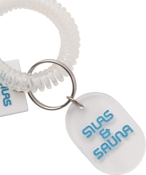 SILAS（サイラス）の「SILAS LOGO KEY TAG（キーホルダー・メンズ・ホワイト/グリーン・ONE SIZE）」の6枚目の写真