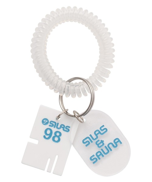 SILAS（サイラス）の「SILAS LOGO KEY TAG（キーホルダー・メンズ・ホワイト/グリーン・ONE SIZE）」の8枚目の写真