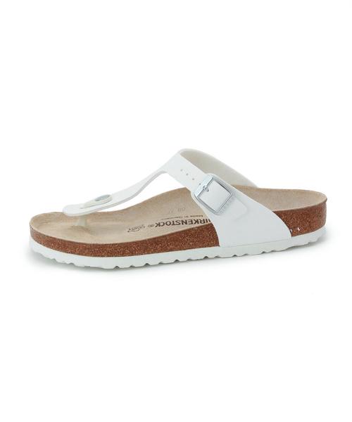 BIRKENSTOCK（ビルケンシュトック）の「BIRKENSTOCK GIZEH / ビルケンシュトック / ギゼ　/ ビルケン / ビルケン・シュトック　/И / スポーツサンダル（サンダル・レディース・ホワイト/ブラック・7/5/8/6）」の4枚目の写真