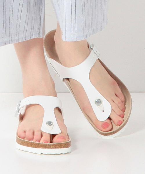 BIRKENSTOCK（ビルケンシュトック）の「BIRKENSTOCK GIZEH / ビルケンシュトック / ギゼ　/ ビルケン / ビルケン・シュトック　/И / スポーツサンダル（サンダル・レディース・ホワイト/ブラック・7/5/8/6）」の10枚目の写真