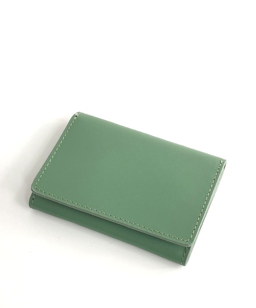 ARCADE(アーケード)の「牛本革 名刺入れ / カードケース(名刺入れ・メンズ・ブラック/ネイビー/ブラウン/キャメル/グリーン/オリーブ・FREE)」の5枚目の写真