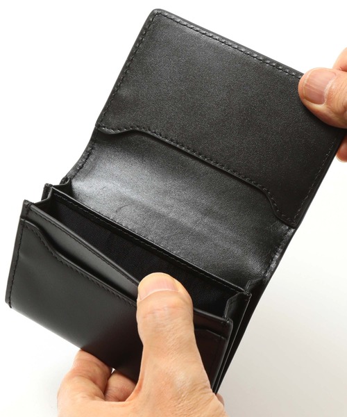 ARCADE(アーケード)の「牛本革 名刺入れ / カードケース(名刺入れ・メンズ・ブラック/ネイビー/ブラウン/キャメル/グリーン/オリーブ・FREE)」の8枚目の写真