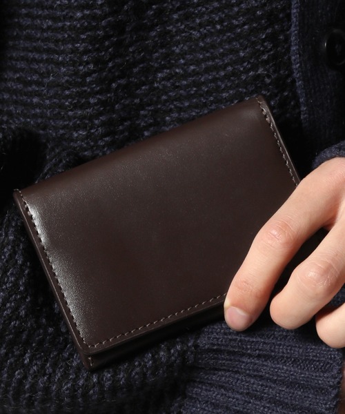 ARCADE(アーケード)の「牛本革 名刺入れ / カードケース(名刺入れ・メンズ・ブラック/ネイビー/ブラウン/キャメル/グリーン/オリーブ・FREE)」の12枚目の写真