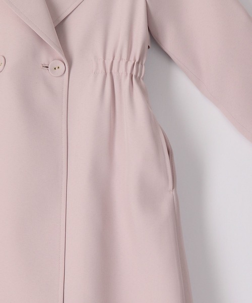 ROPE' PICNIC(ロペピクニック)の「【KIDS】UVカット/ノーカラートレンチコート/リンクコーデ(トレンチコート・キッズ・ピンク/ベージュ・130/140/120/150)」の9枚目の写真