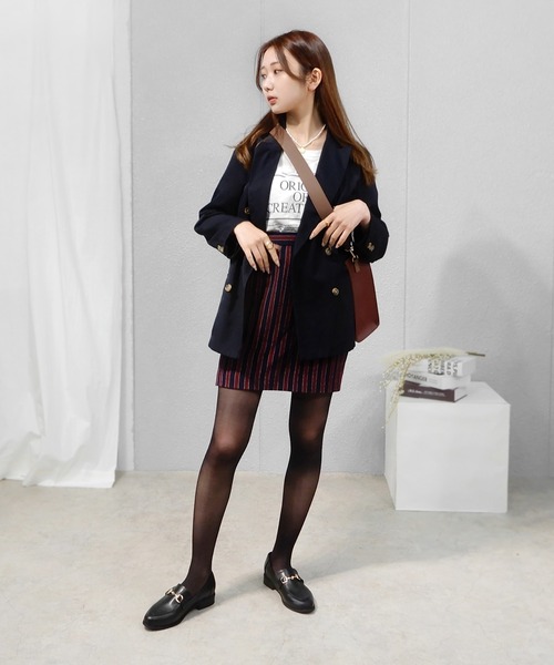 minia（ミニア）の「ビットローファー（ローファー・レディース・イエロー/アイボリー/ブラック・S/M/L/LL）」の5枚目の写真