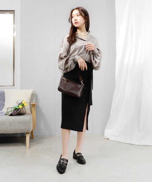 minia（ミニア）の「ビットローファー（ローファー・レディース・イエロー/アイボリー/ブラック・S/M/L/LL）」の12枚目の写真