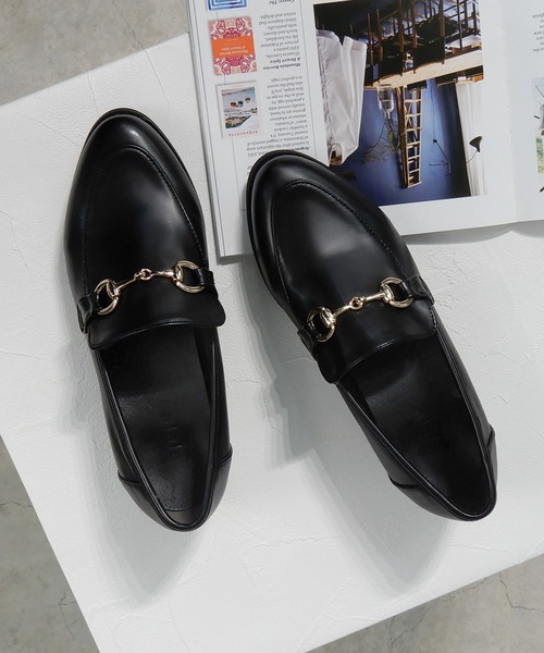 minia（ミニア）の「ビットローファー（ローファー・レディース・イエロー/アイボリー/ブラック・S/M/L/LL）」の4枚目の写真