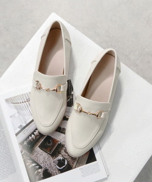 minia（ミニア）の「ビットローファー（ローファー・レディース・イエロー/アイボリー/ブラック・S/M/L/LL）」の15枚目の写真