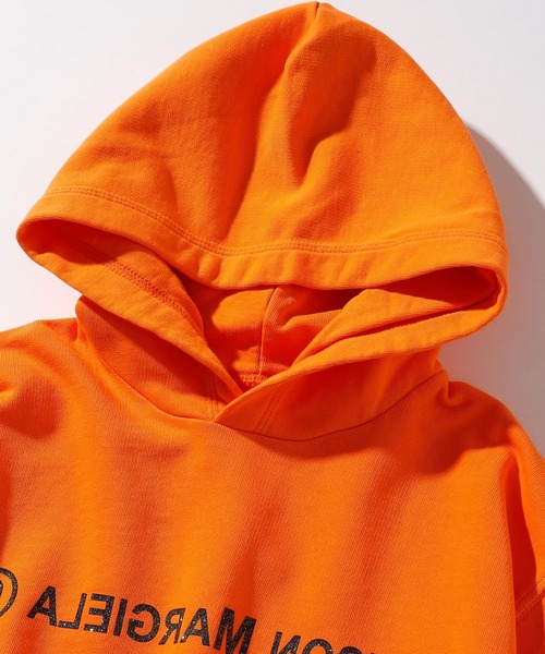 MM6 Maison Margiela(エムエムシックス メゾン マルジェラ)Kids & Junior 長袖ロゴプリントスウェットプルオーバーフーディー