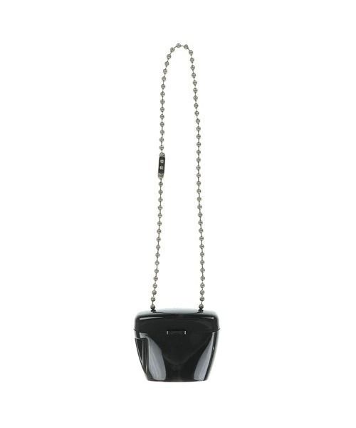Palm Angels（パームエンジェルス）の「【PALM ANGELS】MINI PADLOCK BAG（ショルダーバッグ・レディース・ブラック×ブラック・ONE SIZE）」の2枚目の写真