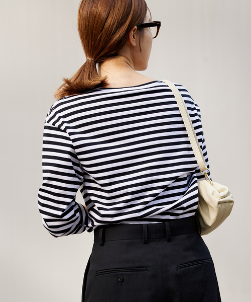 セール】【KIBITZ HANDWKS×FRAMeWORK】ドローイングボーダーT（Tシャツ